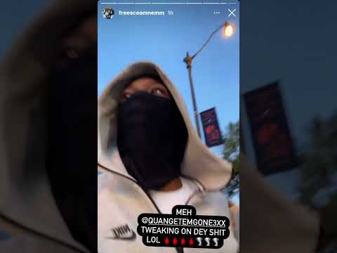 Dmg scoom & Pgf quan look for Mblock after a vlog😳🔥‼️#chicago #fake #nocopyright #viral #propgun