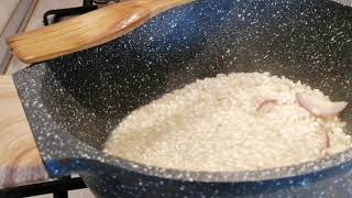 Risotto barbabietola e stracchino