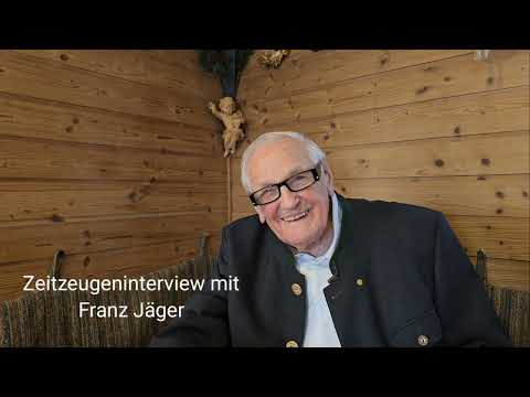 Interview mit Zeitzeuge Franz Jäger (97)