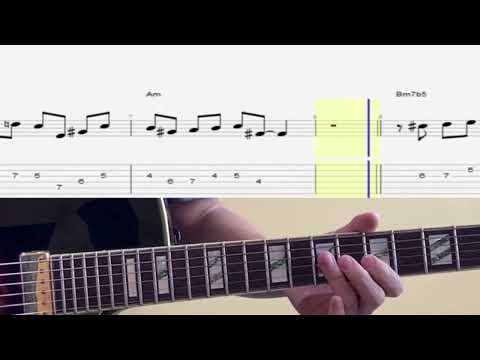 Minor 2-5-1 Jazz Exercises In Am Wes Montgomery, George Benson, Pat Martino Style