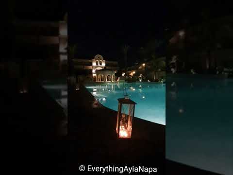 Pepper Bar At The Napa Plaza Hotel + The Pool Area At Night