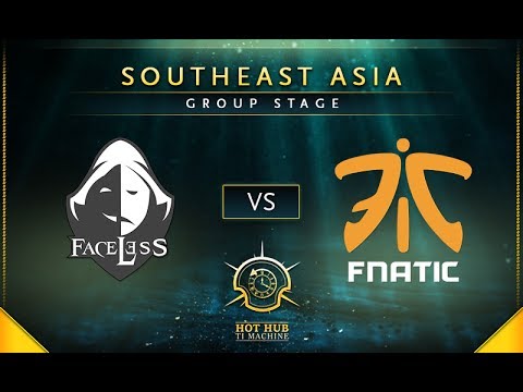 Faceless vs Fnatic - TI7: SEA Regional Qualifiers Group Stage - @Bryan @Fitri