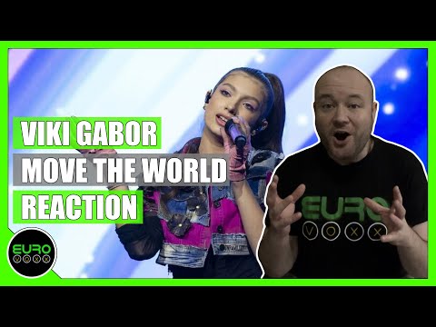 REACTION: Viki Gabor - 'Move The World' (JUNIOR EUROVISION 2020 OPENING CEREMONY) | ANDY REACTS!