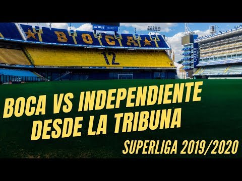 "[LA 12] BOCA vs INDEPENDIENTE | Desde la tribuna en 4K (2020)" Barra: La 12 • Club: Boca Juniors