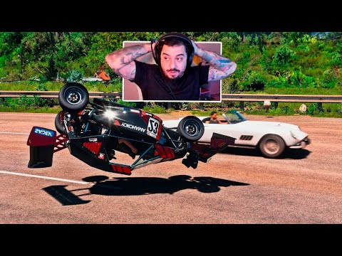 CORRIDA SURPRESA COM DANO SIMULAÇÃO - FORZA HORIZON 5