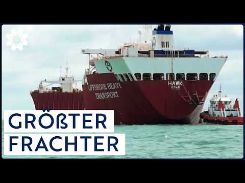 Die Hawk: Der GRÖßTE Schiffstransporter der Welt! (130.000 Tonnen schwer)
