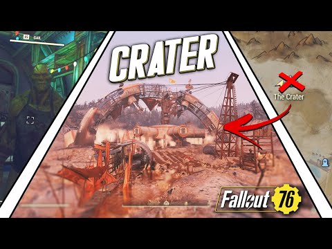 Exploring the Crater (Raider Base Walkthrough) - Fallout 76 Wastelanders