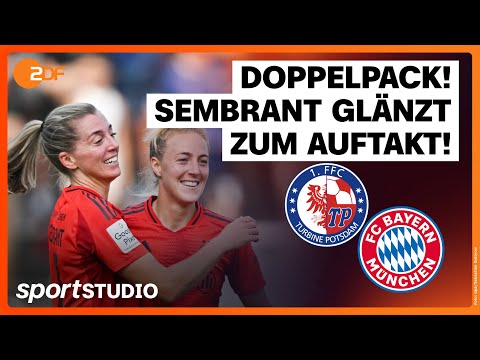 Turbine Potsdam – FC Bayern München | Frauen-Bundesliga, 1. Spieltag Saison 2024/25 | sportstudio
