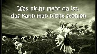 Etwas bleibt Lyrics English Translation