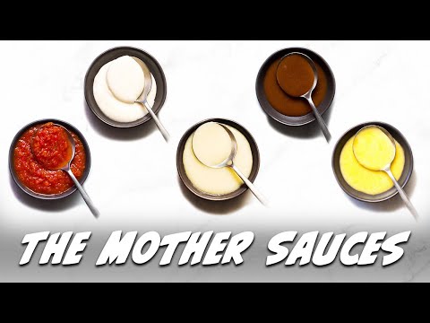 How to make the mother sauces | The five classical sauces