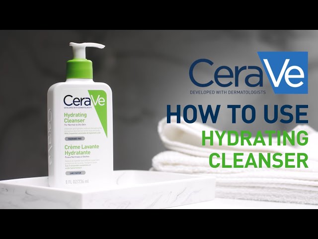 سيرافي كريم مرطب الى غسول رغوي للبشرة الجافة 236مل