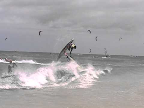 windsurfing freestyle.The Amazing Goiter