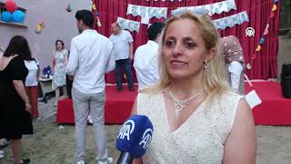 SINIFIN TEK MEZUNU OTİZMLİ ÇINAR İÇİN ÖZEL TÖREN DÜZENLENDİ