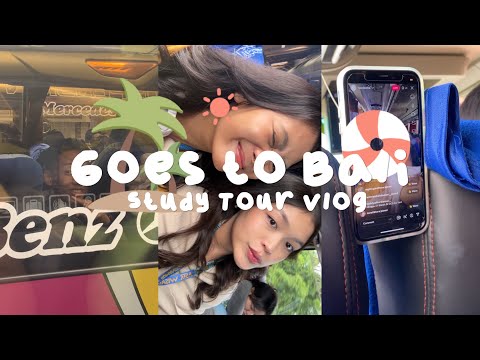 Study Tour Vlog : Goes to Bali ✧˖° Bandung - Bali #Day1 with friends