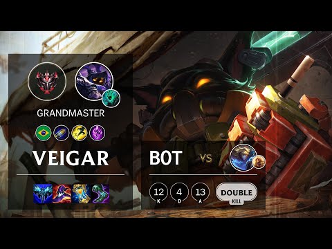 Veigar Bot vs Ezreal - BR Grandmaster Patch 11.23