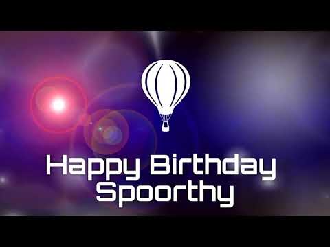 Happy Birthday Spoorthy, What's App status, Birthday Status