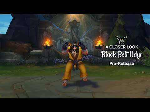 Black Belt Udyr 2022 Regular Skin (Pre-Release)