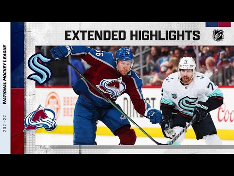 Seattle Kraken vs Colorado Avalanche Jan 10, 2022 HIGHLIGHTS