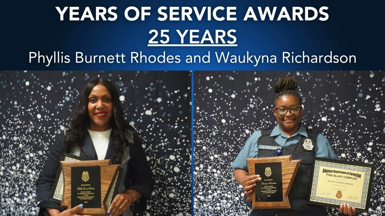 Pine Bluff Complex Career Service Awards 2025