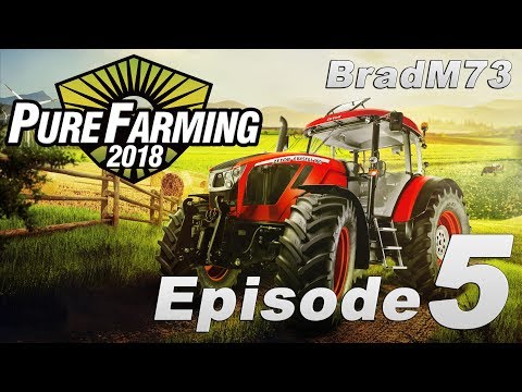 Pure Farming 2018 - My First Farm - Episode 5 - Cultivating and Sowing Potatoes!