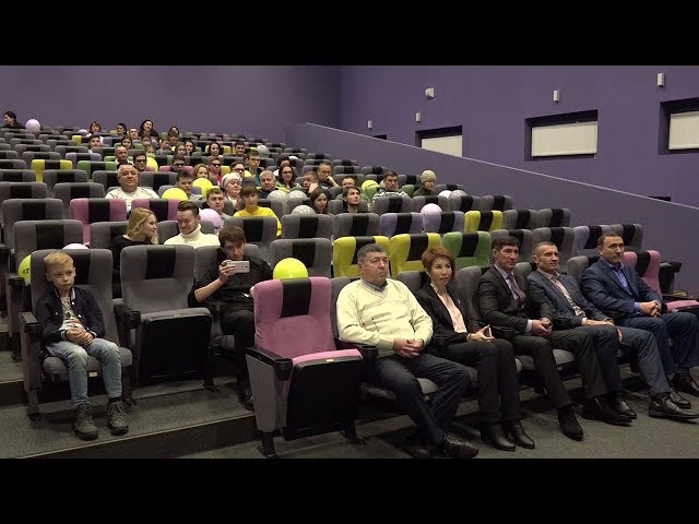 Премьера в новом кинозале