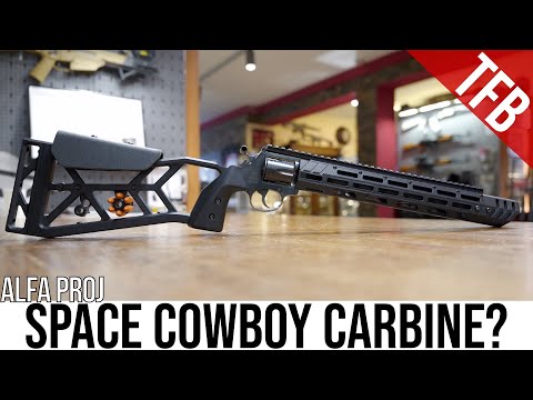 The SPACE COWBOY Revolver Carbine! (By Austria Arms & Alfa Proj)