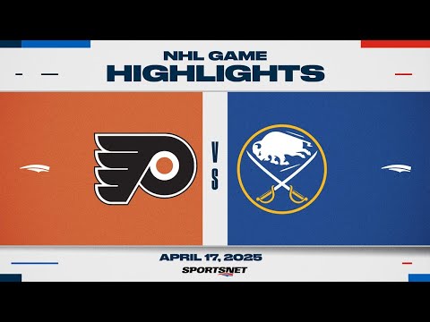 NHL Highlights | Flyers vs. Sabres - April 17, 2025