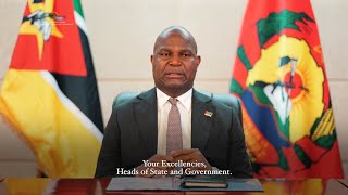 President of Mozambique and the AU Champion of Disaster Risk Management at ACS2