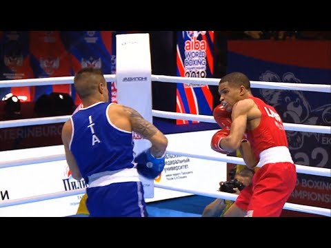Round of 32 (52kg)  ANGELETTI Michael (USA) vs SERRA Federico Emilio (ITA) /AIBA World 2019