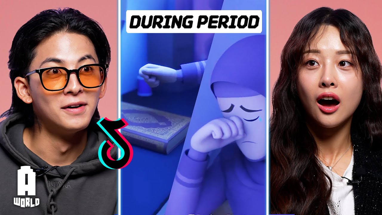 Koreans react to "Things that only Muslim Girl can understand" TikToks!