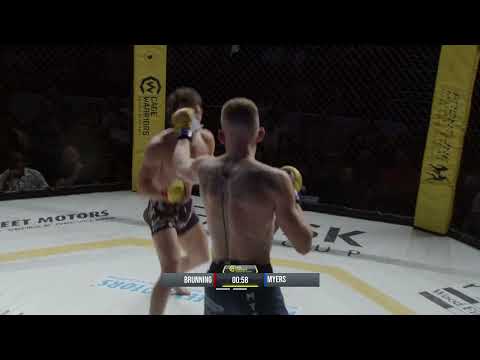 BRUNNING VS MYERS - 135lbs MMA Title Contest #CWSE31