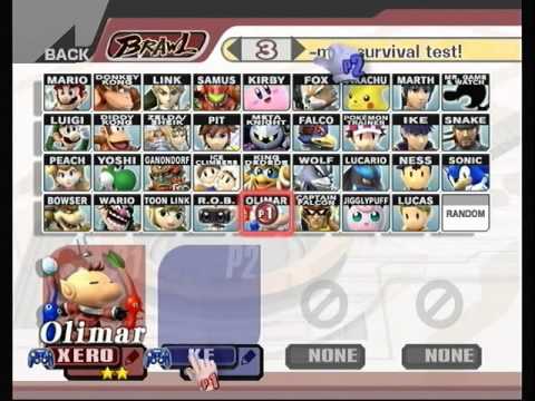 Brawl - VBM12 Singles - Xero (Olimar) vs KiraFlax (Pit, ROB) A-WB1