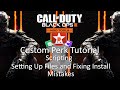 Thumbnail for Custom Perk Tutorial - Set Up Files and Fixing