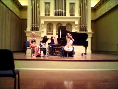 Rorem - Trio for flute, cello and piano