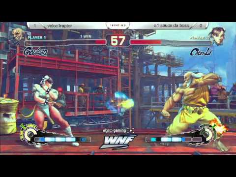 SSF4AE Veloc1raptor vs a1 sauce da boss - WNF 1.7
