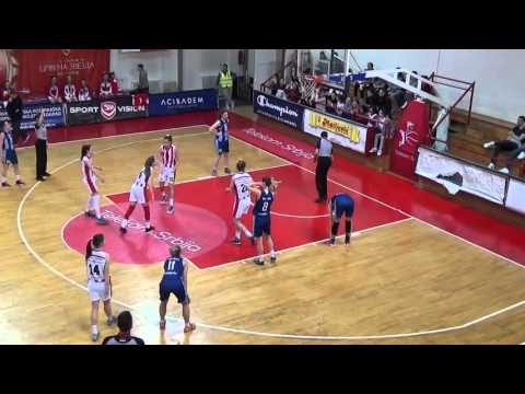 1ZLS PO PF 01 2015-16 Crvena zvezda - Vrbas Medela 74:71