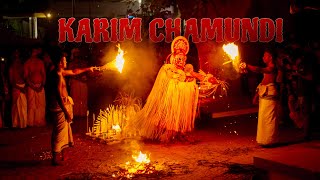 Karim Chamundi Theyyam (കരിം ചാമുണ്ടി തെയ്യം) at Koolikkavu Sree Vishnumurthy Temple, Karivellur