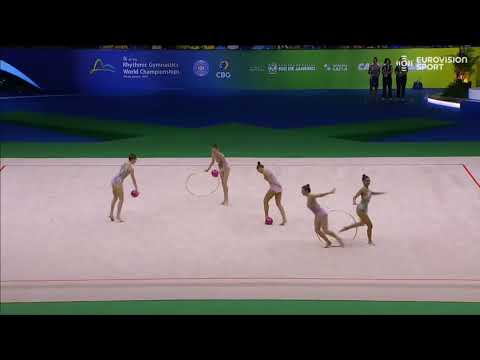 🇫🇷 FRANCE - 26.500 -- *AA*-3 Balls 2 Hoops(Bola e Arco/Pelota e Aro)- World Championship Rio 2025