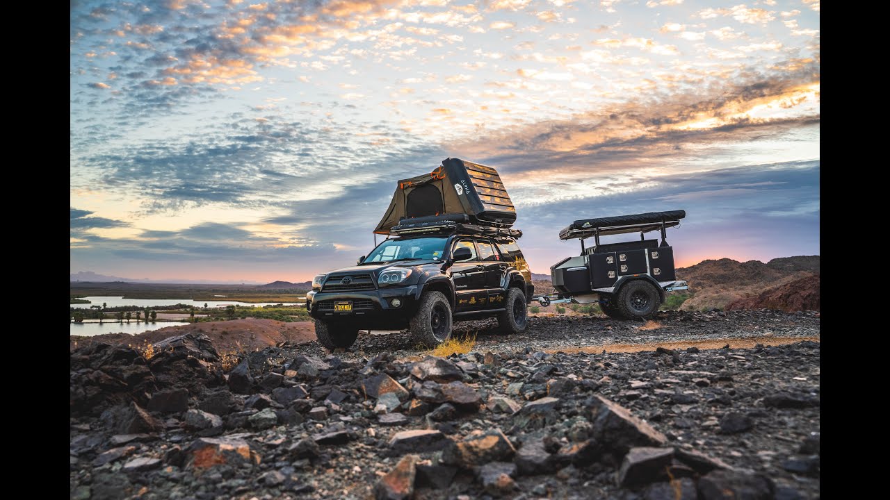 BIG BEAR LAKE - first TRIBE overland trailer