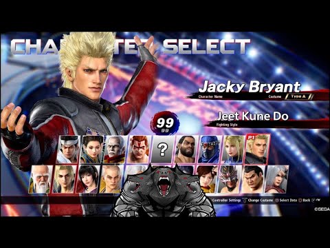 Virtua Fighter 5 : Ultimate Showdown - Jacky Bryant - Arcade Mode