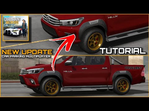 Don't Miss Out: New Toyota Hilux Conquest Bodykits Tutorial in Car Parking Multiplayer New Update