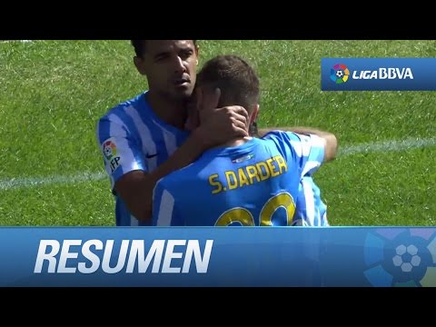 Resumen de Málaga CF (4-0) Rayo Vallecano - HD