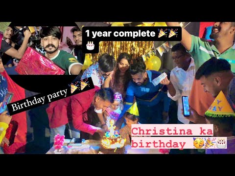 Christina ka birthday \\🎂🎉🎁//(6-11-2022 vlog ) #trending #viral #youtube