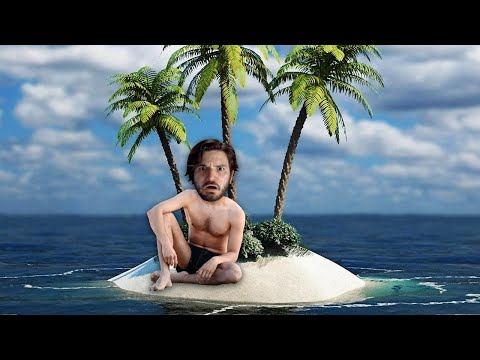 SOFRI UM ACIDENTE DE AVIÃO E SOBREVIVI 24 HORAS EM UMA ILHA DESERTA!