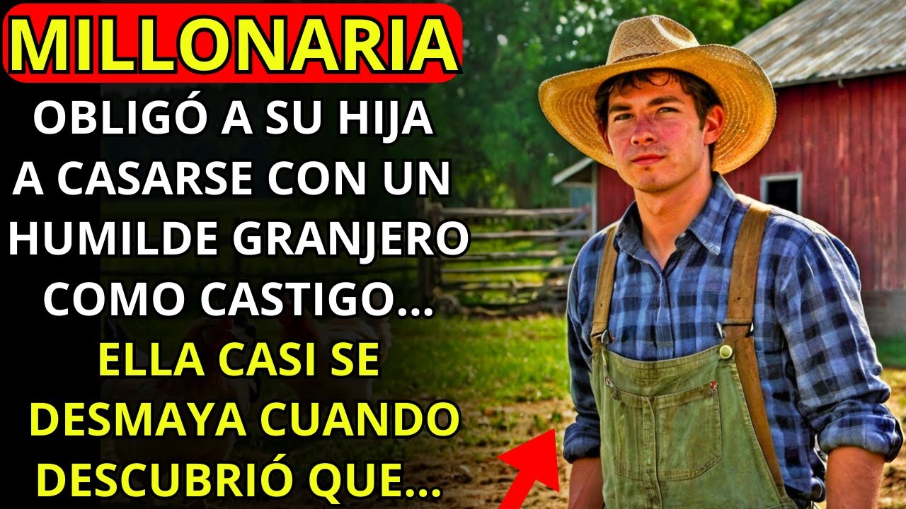 MILLONARIA OBLIGÓ A SU HIJA A CASARSE CON UN GRANJERO HUMILDE... ELLA SE QUEDÓ EN SHOCK CUANDO...