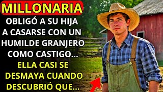 Millionaire forced her daughter to marry a humble farmer... She was shocked when...