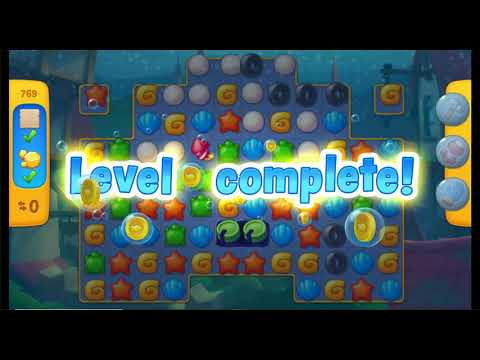 Fishdom Super Hard Level 769 Completed
