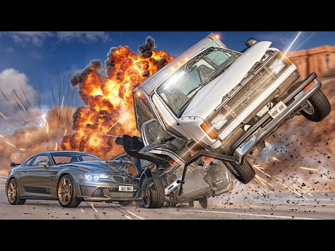 Cliff Drops Car Crashes #02 - BeamNG Drive |🚗😜😜