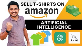 Make Money By Selling T Shirts On Merch By Amazon Using MidJourney And ChatGPT Open AI
