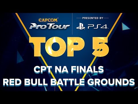 SFV: TOP 5 MOMENTS - CPT NA FINALS RED BULL BATTLE GROUNDS - CPT 2016